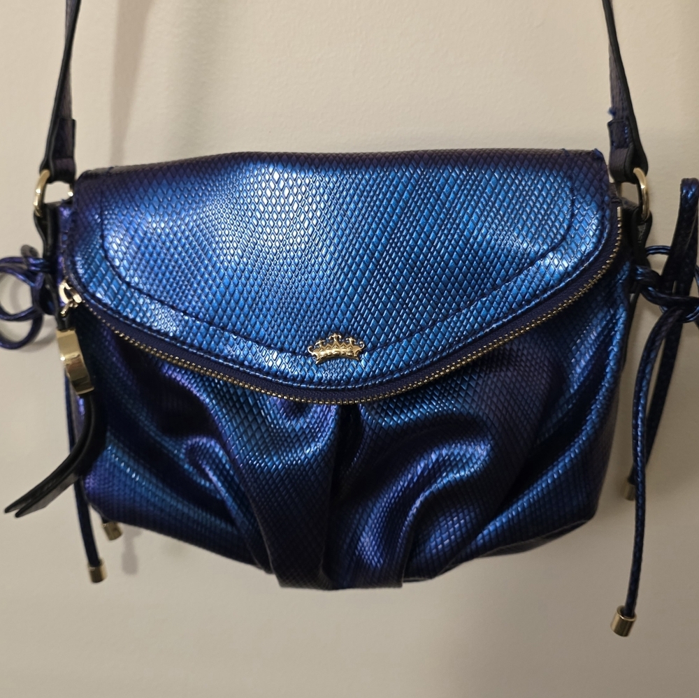 Vintage Iridescent Juicy Couture Crossbody Bag Mermaid Coastal Beach Vacation
